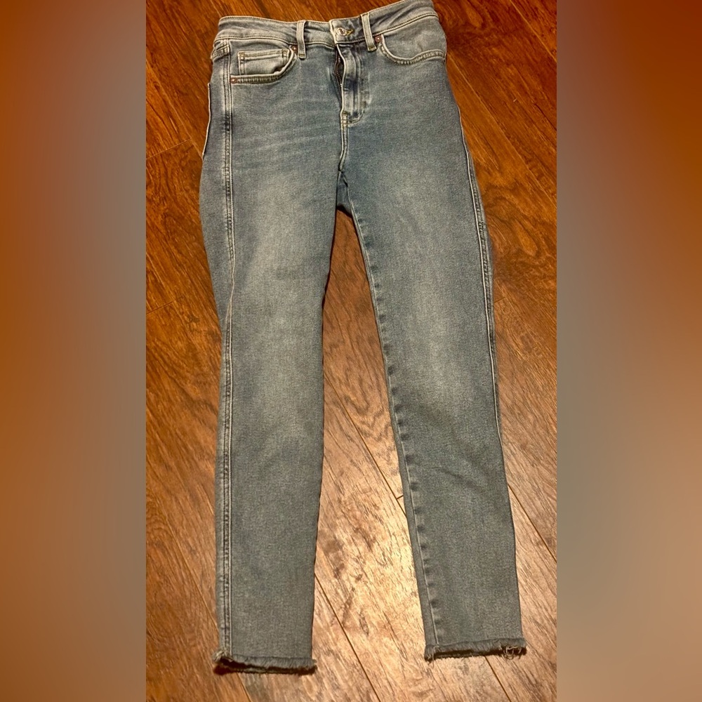 Free People Jeans Size 26 Light Blue